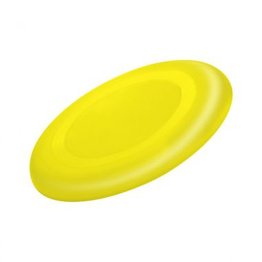 Gele Frisbee met logo | 23 cm