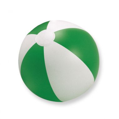 Groene Strandbal | Multicolor | 23 cm