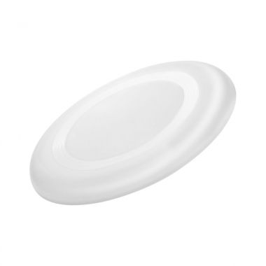 Witte Frisbee met logo | 23 cm