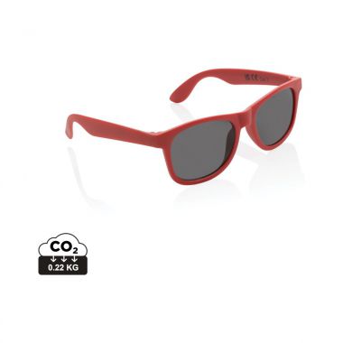 Rode Gekleurde zonnebril | PP-plastic | UV400